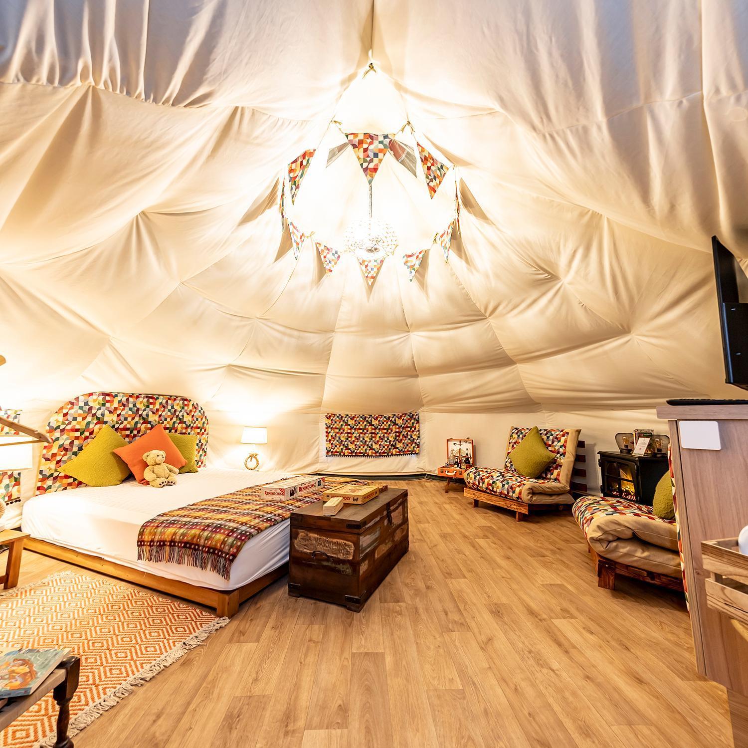 Hotel Glamping At South Lytchett Manor Poole Exterior foto